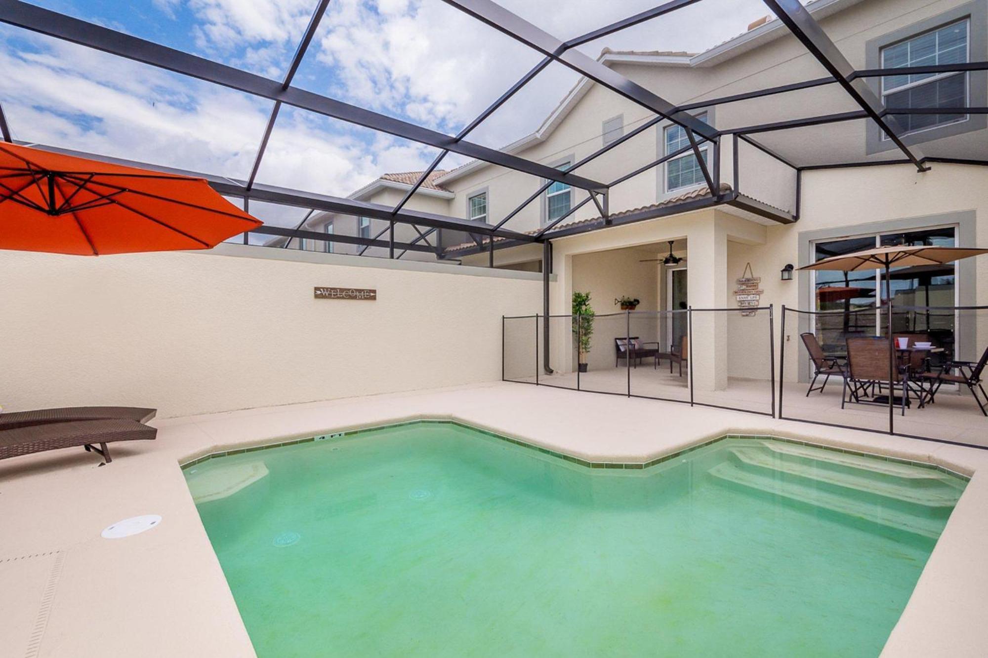 4929Gc Townhouse 4 Bedrooms & 3 Bathrooms + Pool Kissimmee Exteriér fotografie